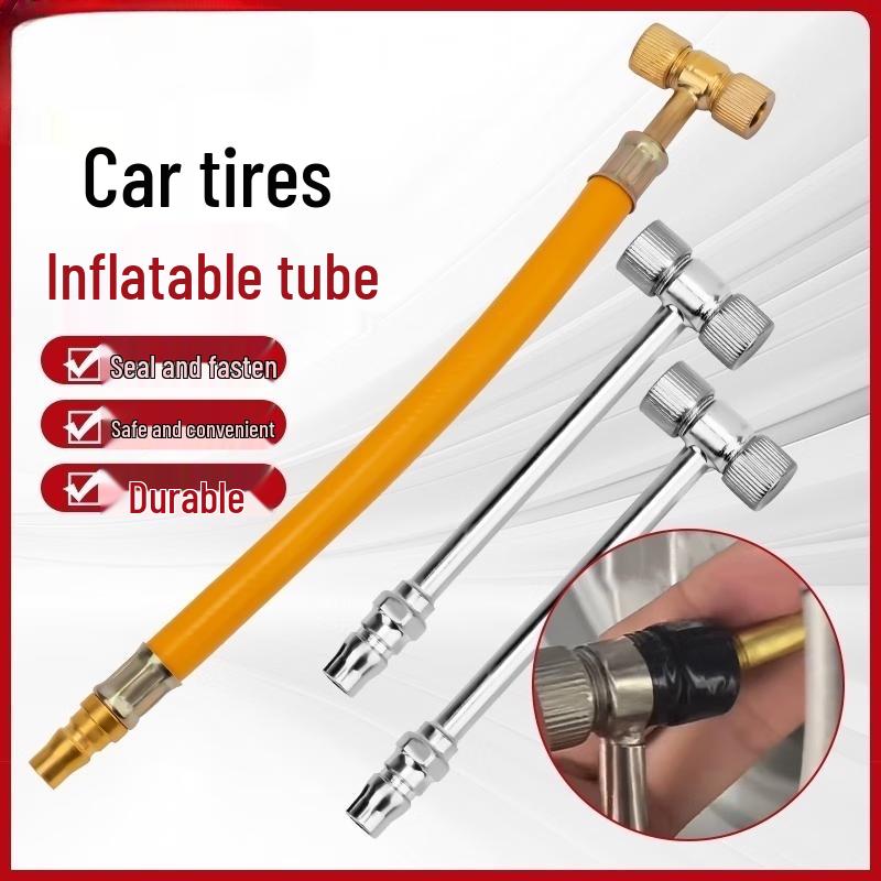 JZDASI Auto Repair Tire Inflator with Pressure Gauge