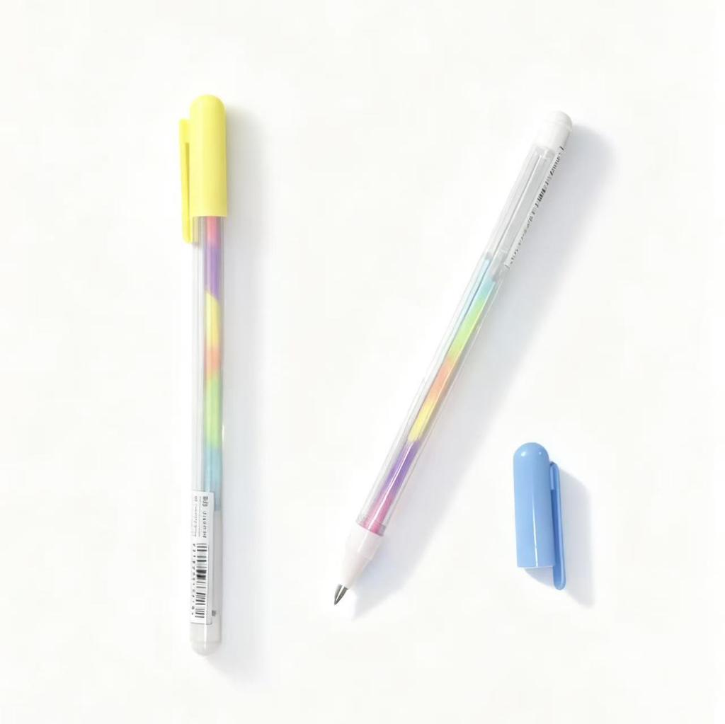 12pcs Colorful pastel pens, gradient watercolor fluorescent gel pens, DIY greeting card, prizes