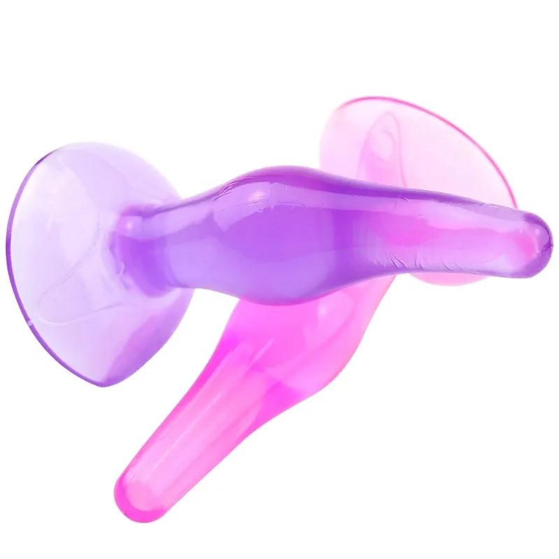 Safe Silicone Dildo Butt Plug Anal Plugs Unisex Sexy Stopper Various Size Adult Game Sex Toys for Men/Women Gay Trainer Massager