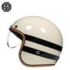 ORZ Motorcycle Retro Helmet for Men and Women, Half Helmet for cruising3/4Helmet for Scooter, Suitable for All Seasons, personalized3C Authentication