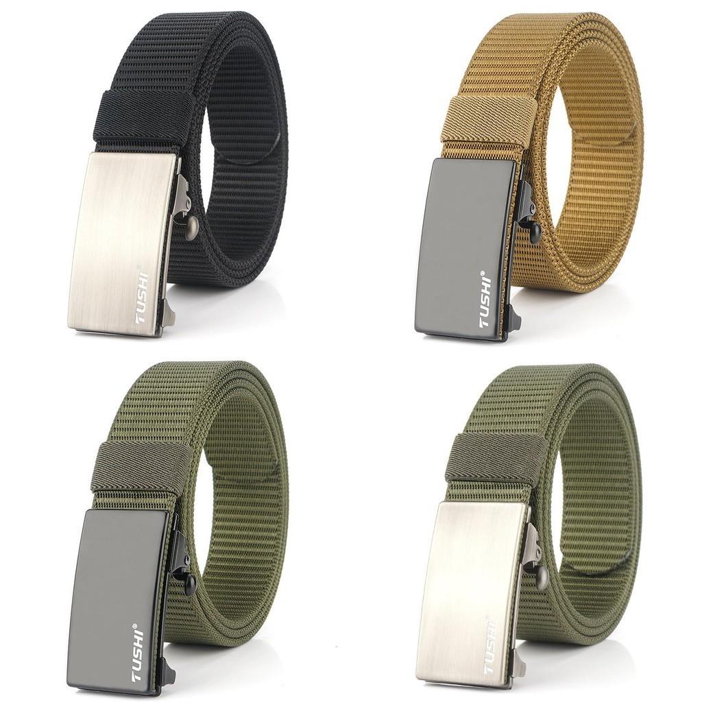 Unisex Belt Versatile And Slimming With Metal Buckle Belt Paired With Jeans