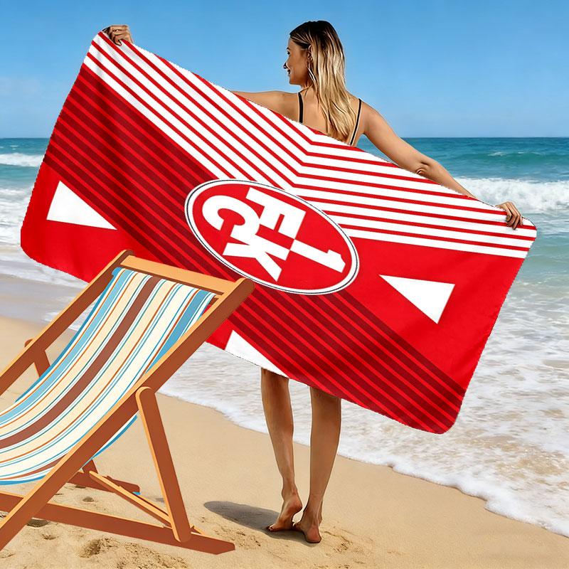Kaiserslautern Beach Towel, Large Soft Quick Dry Towel for Beach Camping Swimming