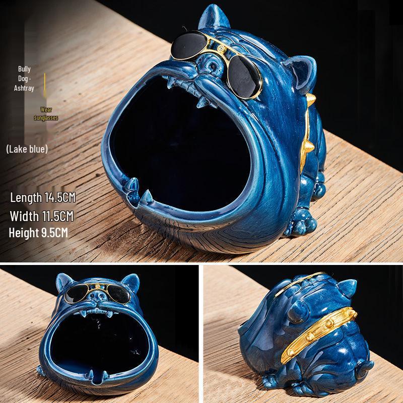 Xiaohongshu High-End Ceramic Ashtray for Living Room - Classy Influencer Style