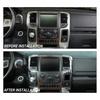 Dashboard Center Console Navigation Panel Trim Cover For Dodge RAM 1500 2012-17