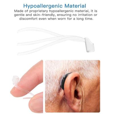 4/8Pcs Hearing Device Sports Lock Hypoallergenic Lightweight Secure Fit Silicone Hearing Device Fixing Lock Hearing Device Accessories