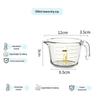 ZISIZ Glass Measuring Cup