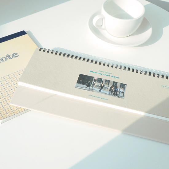 Ocheck Standing Weekly Planner Desktop Weekly Scheduler, a Popular Phrase In Korea