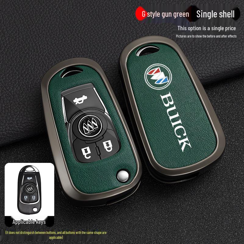 2022 Buick Enclave 652t Key Cover - Metal Protective Case