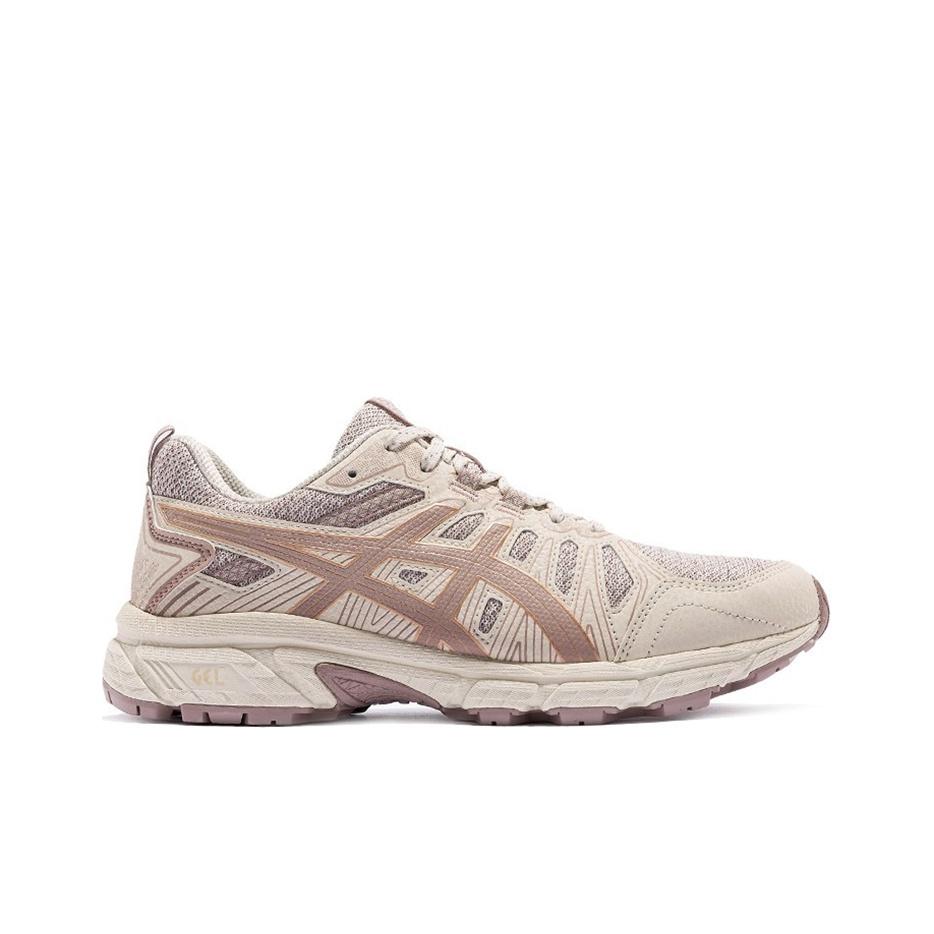 Asics Gel-Venture 7 MX Comfortable Lace-Up Mesh Synthetic Leather Cushioning Durable Breathable Low-Top Trail Running Shoes Women Sneaker 1012A818-201