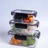 Food-Grade Sealed Fruit Storage Box with Divider for Refrigerator