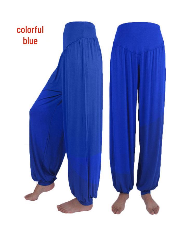 Yi Wu Manchet Lantaarn Tai Chi en Yoga Broek - Grote Maat Modaal Kleding