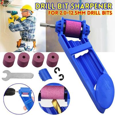 Handheld Drill Bit Sharpener Sharpening Corundum Grinding Wheel Multi Tools Sets