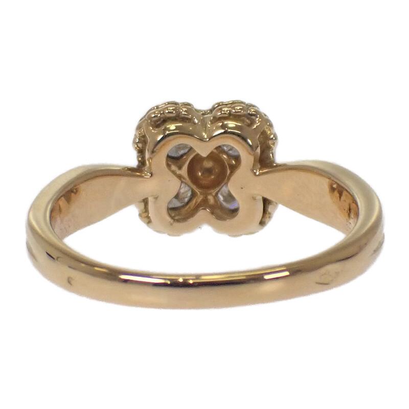 VAN CLEEF & ARPELS #12(JP Size) Ring K18 Yellow Gold/diamond Women