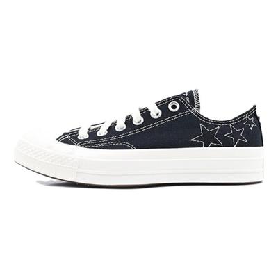 Chuck 70 SNL Comfortable Casual Low Top Canvas Shoes Unisex Black and White