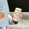 200/320ML Vacuum Cup High-Capacity Insulated Cup Cute Thermal Mug  for Student Children