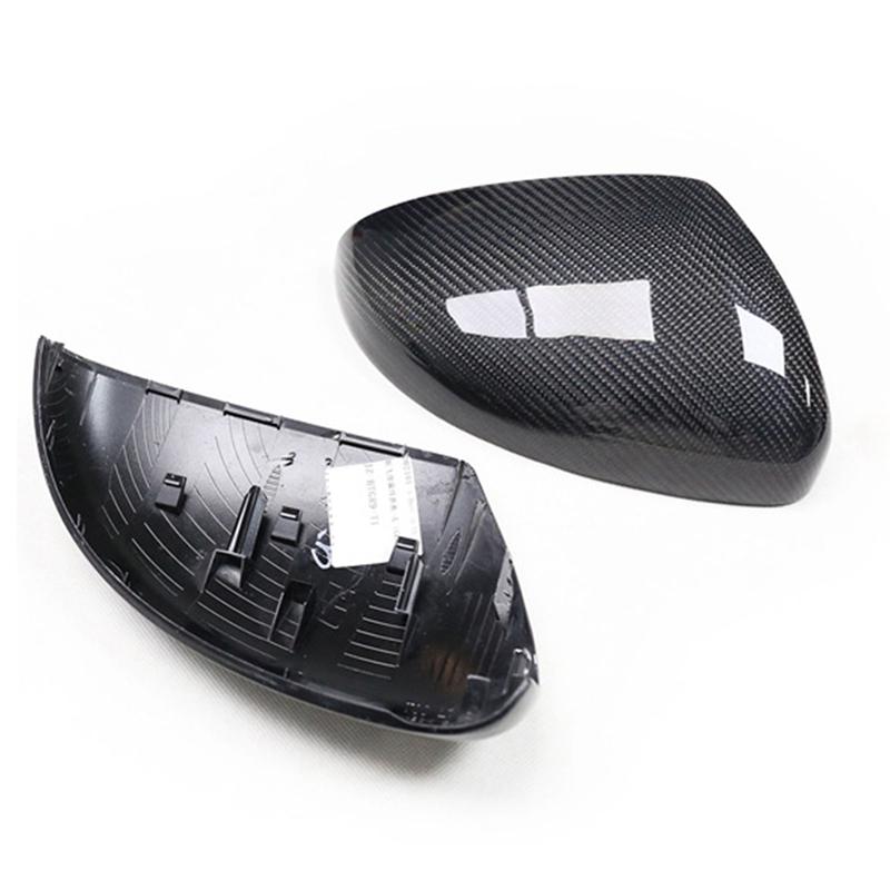 Car Rear Mirror Cover Cap Carbon Fiber Pattern For Honda Fit - Jazz GR9 Rearview Side Mirror Cover-A87Q