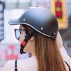 Motocikla pusķivere Beisbola cepure Universāla Vīriešu Sieviešu Ķivere Pieaugušajiem Elektrisko Velosipēdu Ķiveres Velosipēda Klasiskās Skūtera Ķiveres