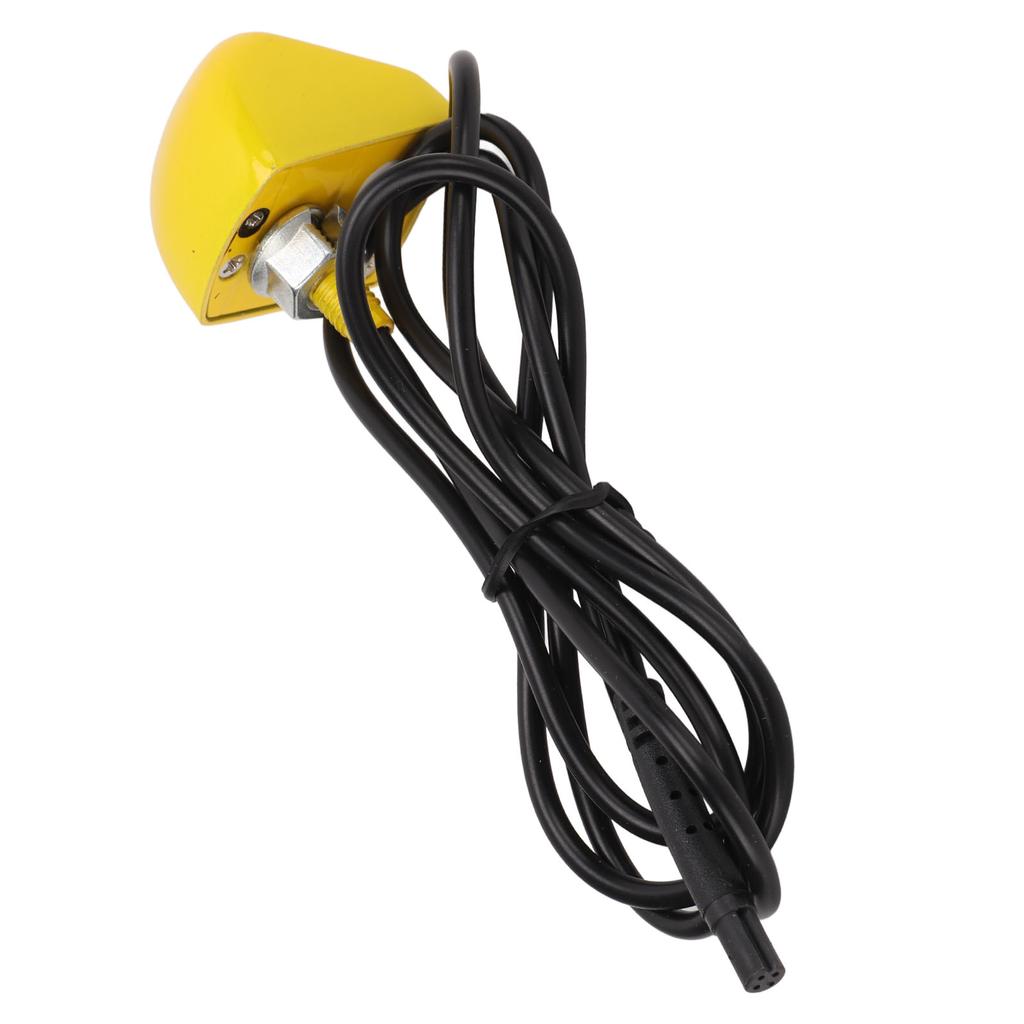 Backup Camera Front Rear Side 170 Degrees  Wide Angle Night Vision Upside Down IP67 Waterproof Yellow Universal