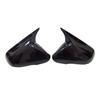 Fit For Hyundai Sonata 2015- Car Rearview Side Mirror Cover  Wing Cap Sticker Rear View Case Trim Carbon Fiber
