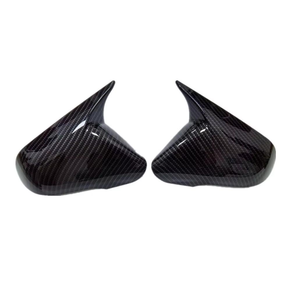 Fit For Hyundai Sonata 2015- Car Rearview Side Mirror Cover Wing Cap Sticker Rear View Case Trim Carbon Fiber