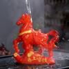 High Temperatures Resin Horse Statue Money Symbol Base Tea Pet Sculpture  Display Decoration