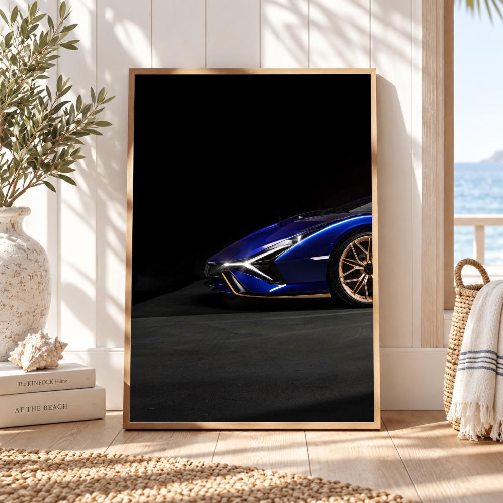 Sports Car Starting Grid Painting Calligraphy 3PCS Canvas Art Poster Set Home Decor for Living Room Bedroom Office Decoration