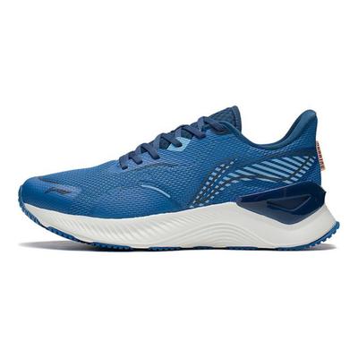 Li Ning Yue Ying 1.0 Ultra Light Breathable Low Top Running Shoes Men Sneakers Blue ARHS027-3