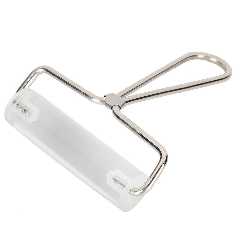 Acrylic Roller Pottery Ceramic Clay NonStick Craft DIY Tool for Rolling Stamping Embossing(10cm