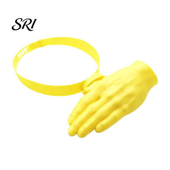 Lightweight Sun Visor Hat Palm Sized 3D Printed Over-the-Head Open Frame Design Headband Style Summer Outdoor