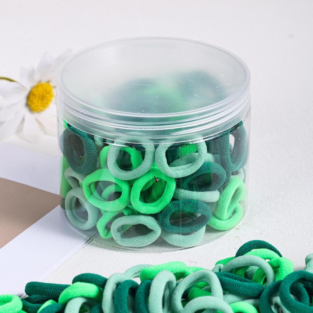 High-Elasticity Hair Ties for Girls - Gentle on Hair, Perfect for Children's Hairstyles