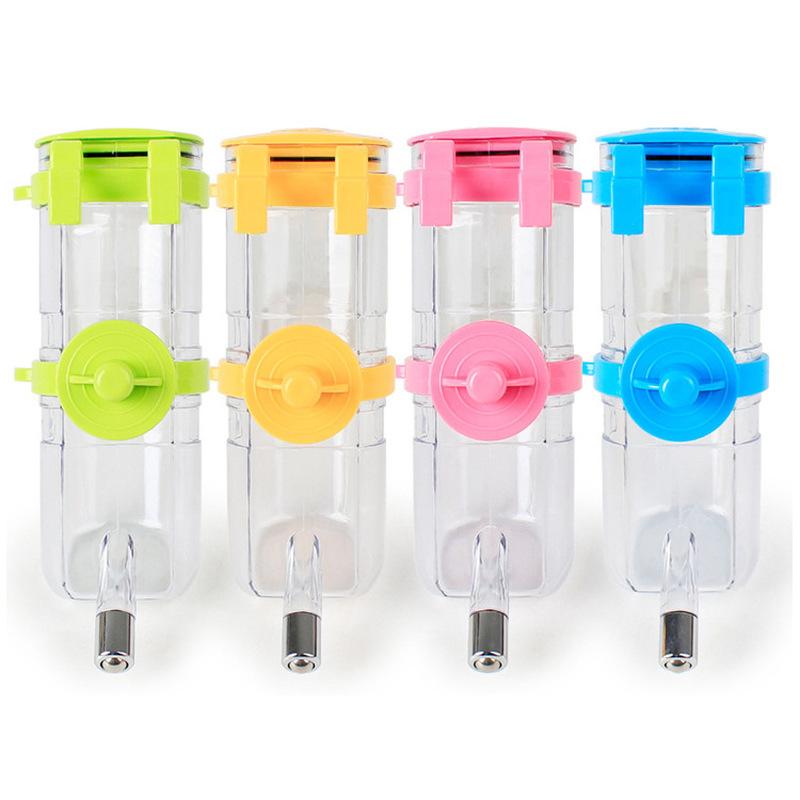 Dog Water Bottle Automatic Pet Drinker Cat Hanging Bottle Pet Dog Drinking Bottles Cat Water Dispenser Pets Supplies