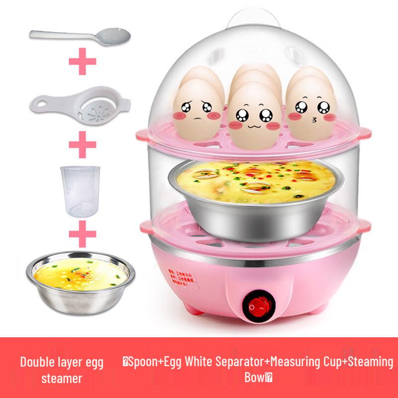 ZISIZ Electric Egg Cooker & Steamer