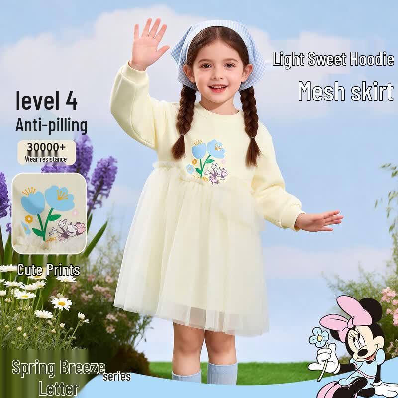 

Disney Girls Long Sleeve Sweatshirt Princess Dress 140
