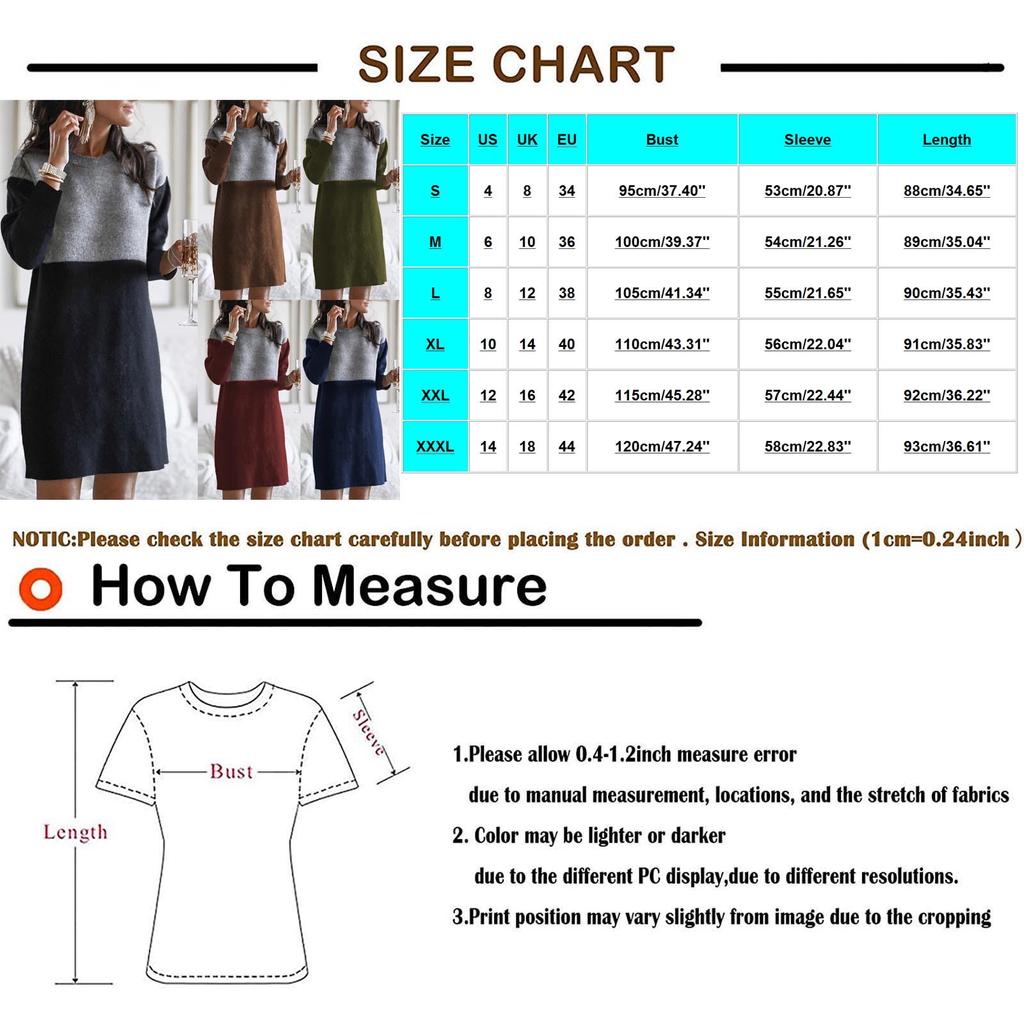 Módní dámské zimní svetrové šaty s volným prošíváním