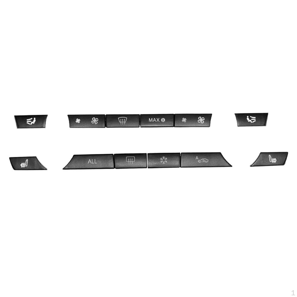 Auto Button Key Caps Repair Set, 61319313923 Cover Vehicle for F07 F10 F11 High Performance