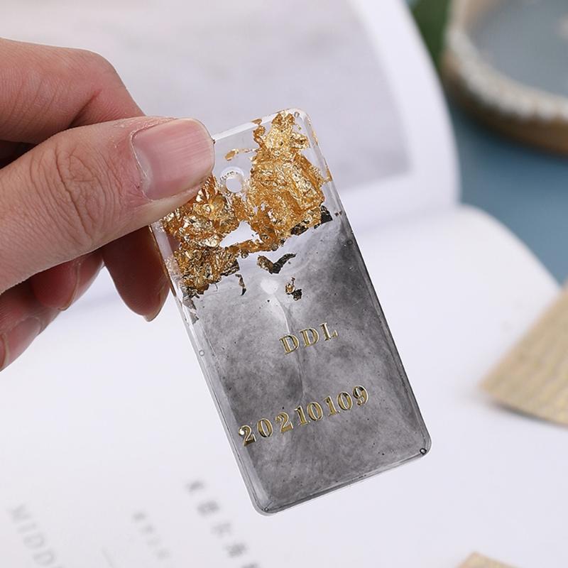 5Sheets Letters Metal Stickers Resin Mold Fillers Jewelry Making Material Epoxy Filling Materials Epoxy Resin Supplies