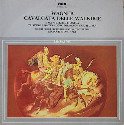 LP Record RICHARD WAGNER LEOPOLD STOKOWSKI Cavalcata Delle Valkirie E Altri Ce GL11336 RCA 1977 Italy Classical Used