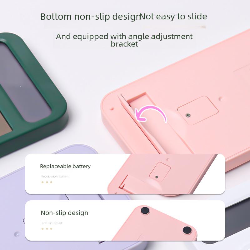 Compact 12-Digit Calculator, Portable and Vibrant, Ideal for Students and Office Use