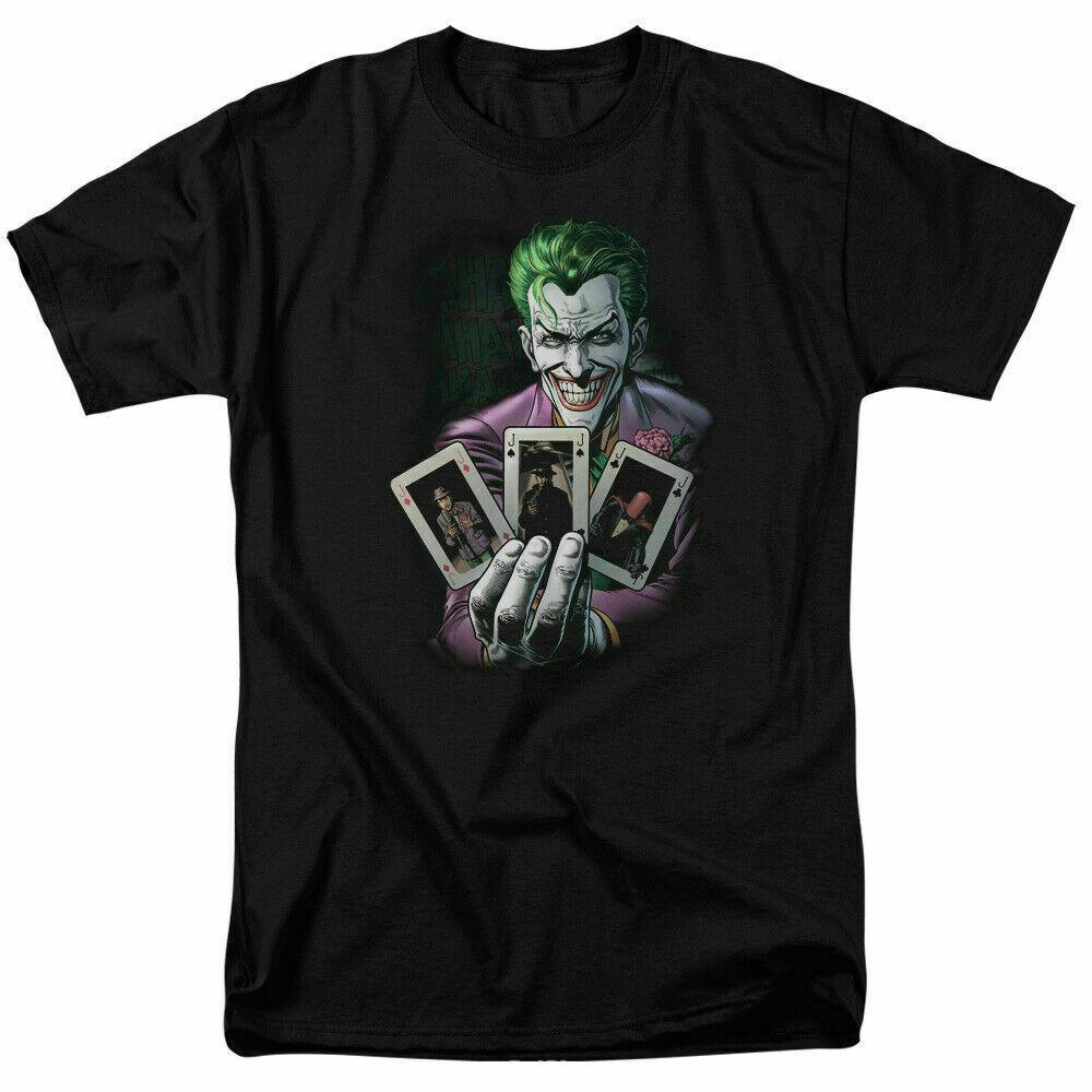 

Черная футболка унисекс The Joker Of A Kind с комиксами