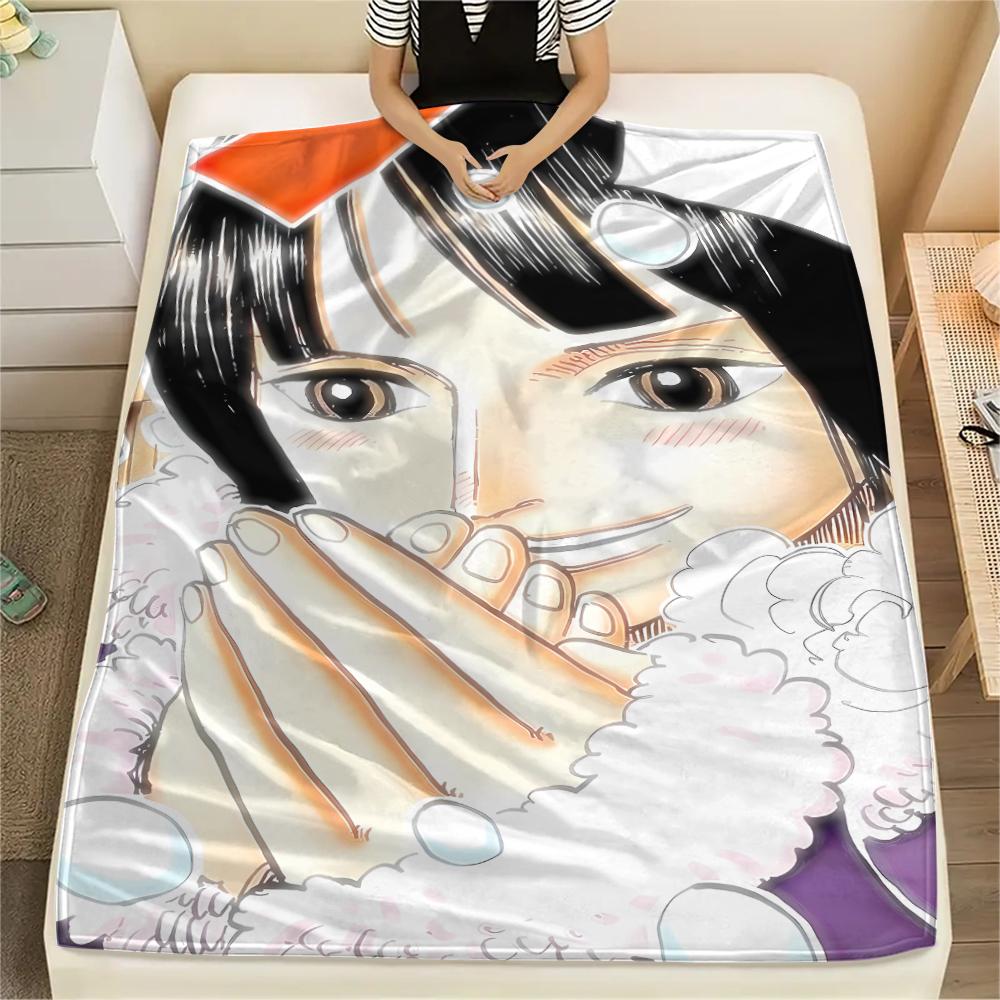Coperta in Flanella con Stampa Personaggio One Piece, Alta qualità Confortevole per Tutte le Stagioni, Arredamento per la Casa, Calore e Comfort, Perfetta per Regali di Natale
