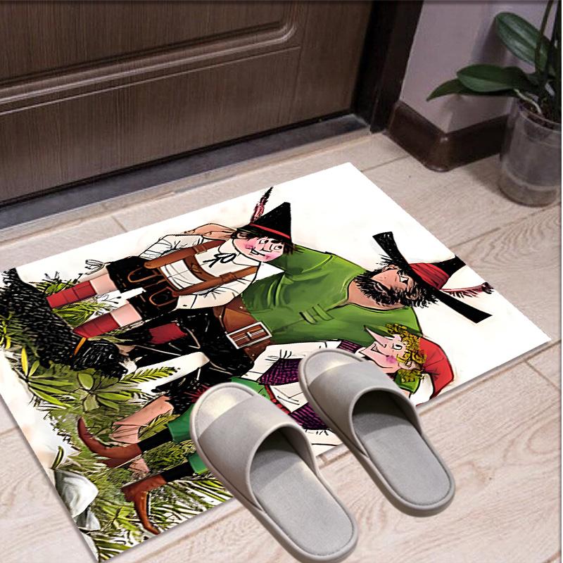 Der Rauber Hotzenplotz Pattern Rug, Indoor/Outdoor Mat, for Picnic, Gameroom, Bedroom, Office, Living Room, Home Decor Carpet, Birthday Gift