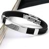 Men's Punk Stainless Steel Cuff Bracelet, Beautiful Bracelet