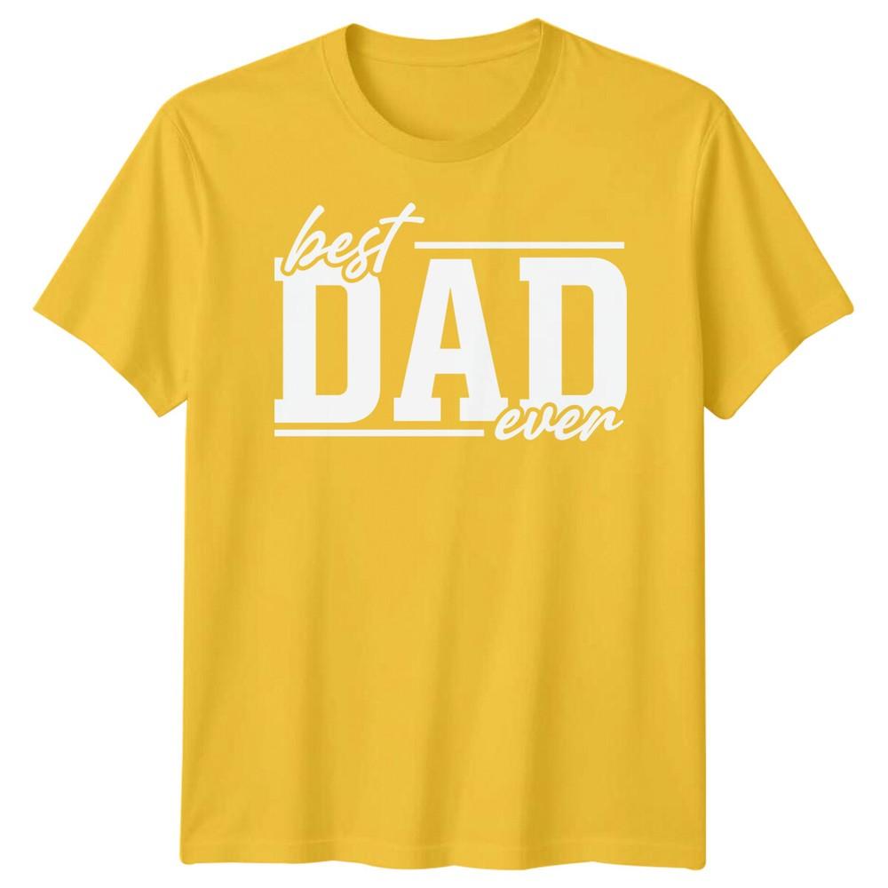 Best Dad Ever Unisexs Funny Fathers Day TShirt Tee Papa Life Daddy Gift 2FD