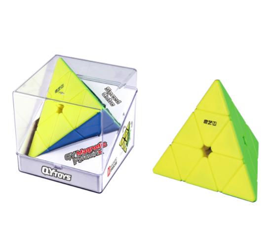 Pyramix cube, colorful, solid packaging, birthday gift, 3x3x3 layout