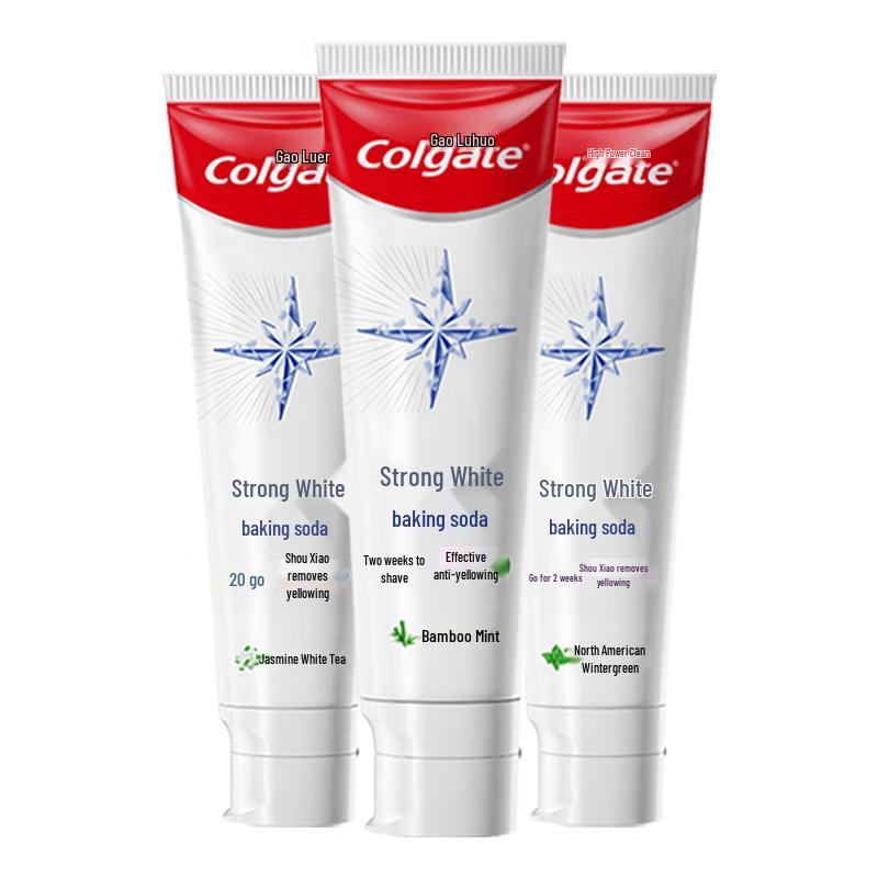 Colgate Powerful White Baking Soda Toothpaste 3-Pack