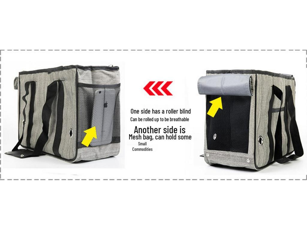 Collapsible Pet Travel Backpack for Dogs and Cats