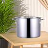 Suler Large Stainless Steel Stock Pot with Lid