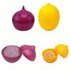 Fruit and Vegetable Fresh Keeping Container  Shaped Like Onion and Lemon for Food Storage Keeps Produce Fresh
