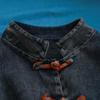 Cowboy Vest Women's Large Size Spring and Autumn Sleeveless Vintage Plate Buckle Outside Wear Undershirt Outside Ride Leisure Shoulders