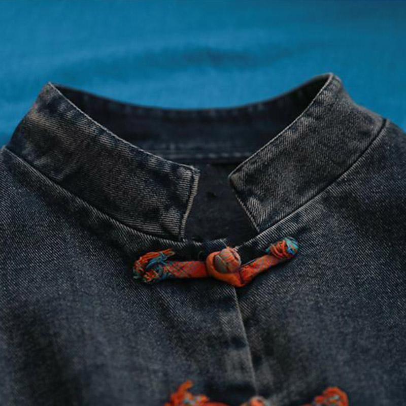 Cowboy Vest Women's Large Size Spring and Autumn Sleeveless Vintage Plate Buckle Outside Wear Undershirt Outside Ride Leisure Shoulders
